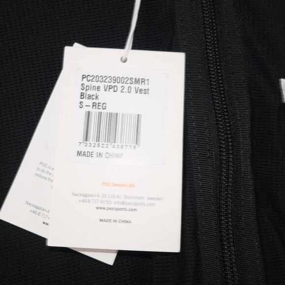 NEW Spine VPD 2.0 Vest MTB Protection Size Small NO BELT WAISTBAND - Picture 5 of 7